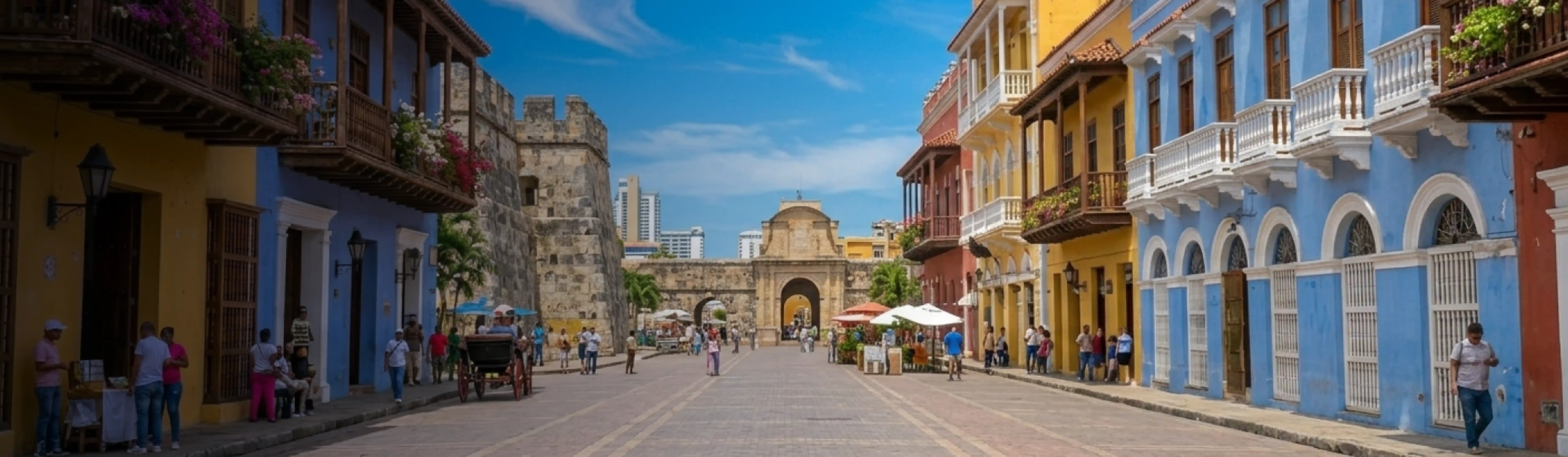 A photo of Cartagena.